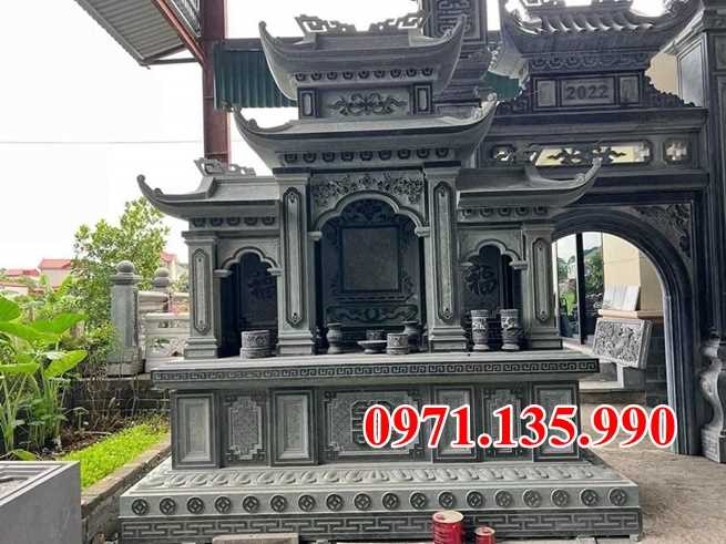 Mẫu lăng mộ đá đẹp bán tại quảng ninh mộ đá gia đình dòng họ thái bình
