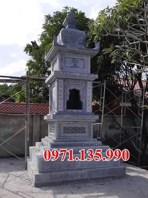 Mẫu mộ tháp chùa bằng đá để tro cốt đẹp bán tại bạc liêu đồng nai