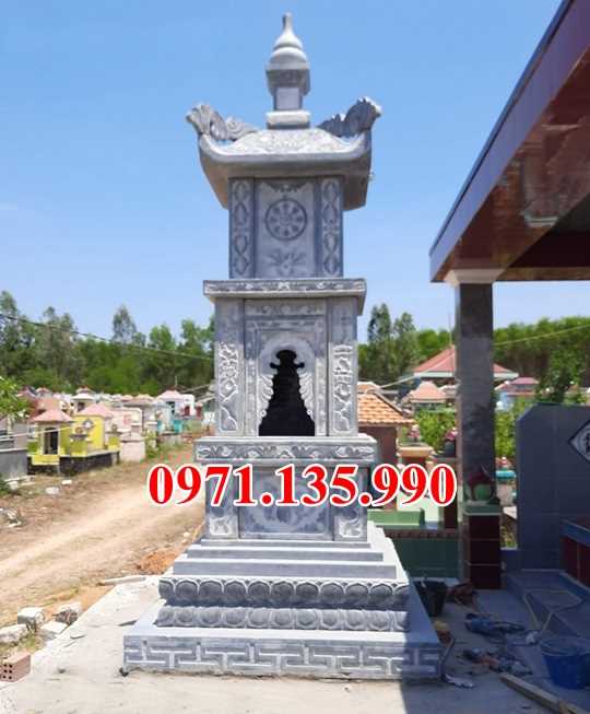Mẫu mộ tháp chùa bằng đá để tro cốt đẹp bán tại bạc liêu đồng nai