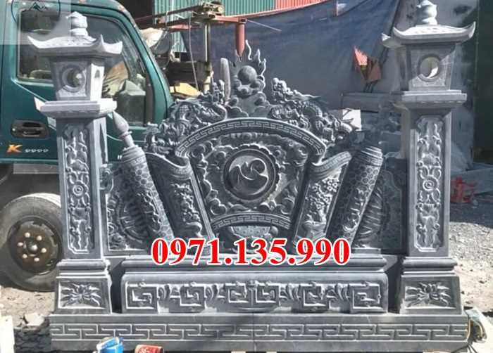 Mẫu cuốn thư đá đẹp bán tại hậu giang - nhà thờ từ đường lăng mộ đá