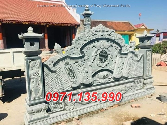 Mẫu cuốn thư đá đẹp bán tại hậu giang - nhà thờ từ đường lăng mộ đá