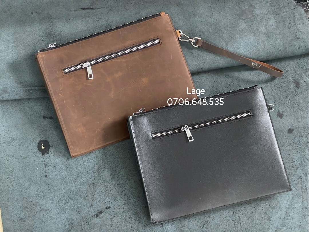 Xưởng sản xuất đồ da clutch da bò DUPO cao cấp
