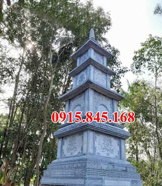 Mẫu mộ tháp bằng đá đẹp bán đồng nai bạc liêu phật giáo để tro cốt