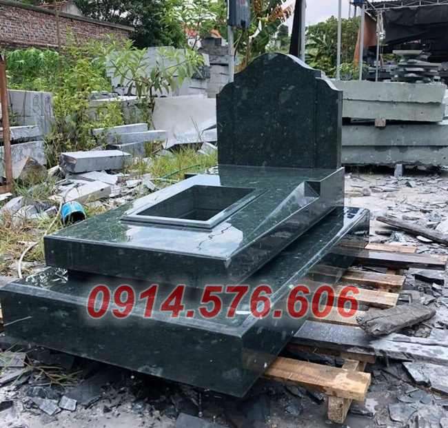 Mẫu mộ đá xanh đẹp bánbắc giang bắc ninh lăng mộ tự nhiên nguyên khối