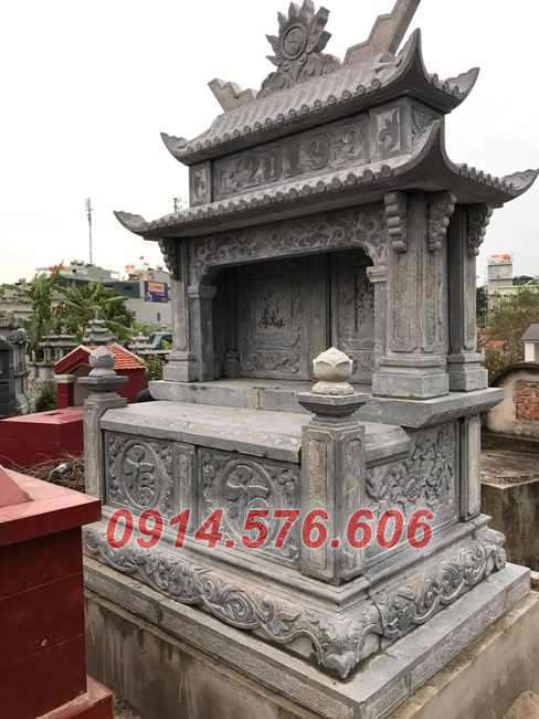 Mẫu mộ đá xanh đẹp bánbắc giang bắc ninh lăng mộ tự nhiên nguyên khối