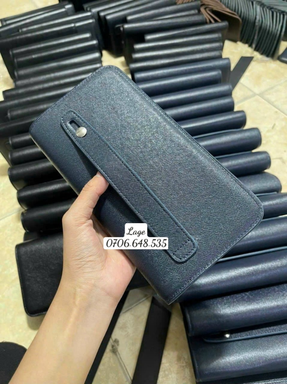 Cầm tay da bò 1 khóa giá xưởng sản xuất sỉ 5xx