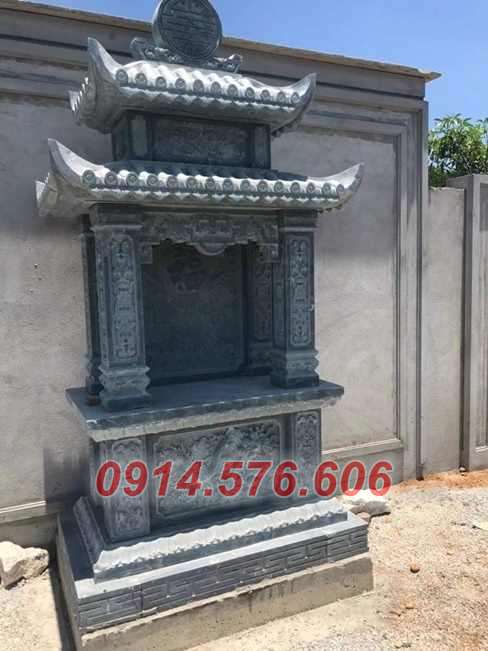 Mẫu miếu thờ thần linh ngoài trời bằng đá đẹp bán tại hậu giang