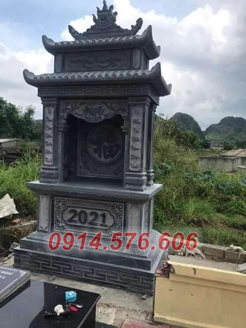 Mẫu miếu thờ thần linh ngoài trời bằng đá đẹp bán tại hậu giang