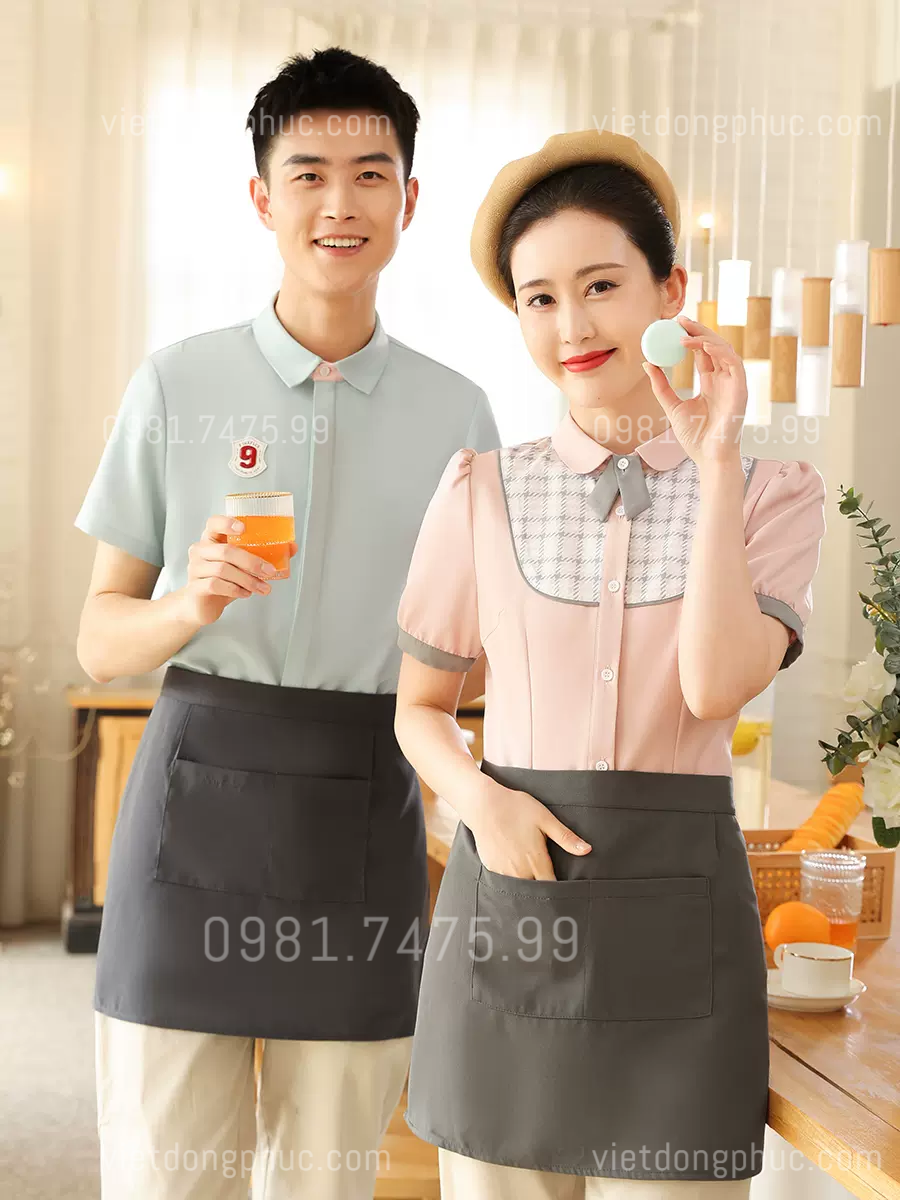 May và thiết kế đồng phục nhà hàng chuyên nghiệp, giá rẻ