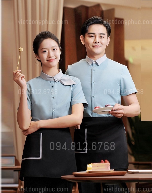May và thiết kế đồng phục nhà hàng chuyên nghiệp, giá rẻ