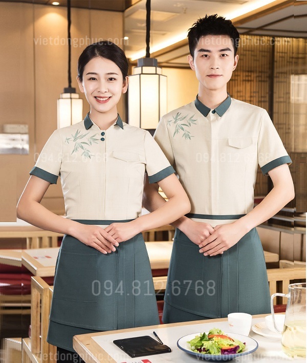 May và thiết kế đồng phục nhà hàng chuyên nghiệp, giá rẻ