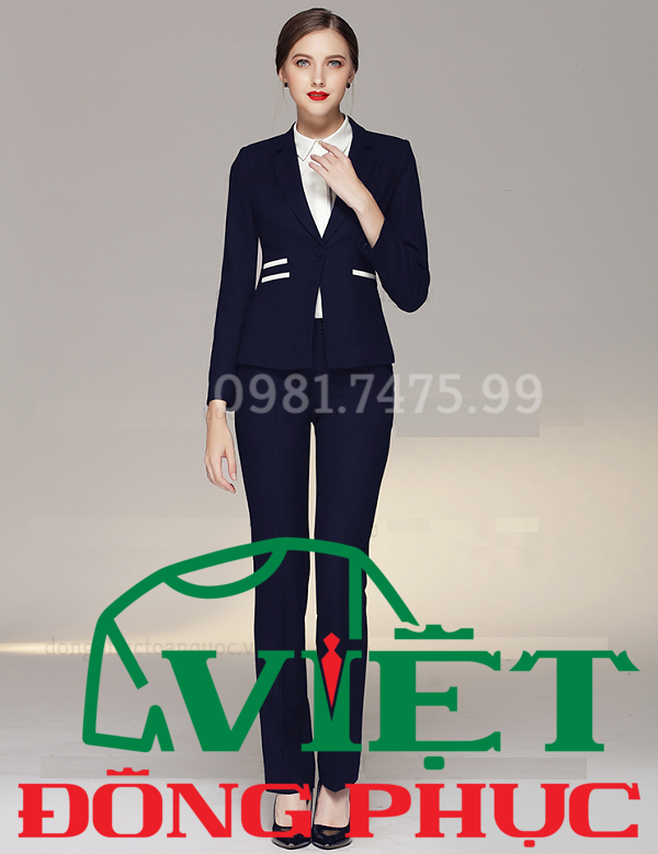 May vest nữ đồng phục form dáng đẹp, chất liệu cao cấp