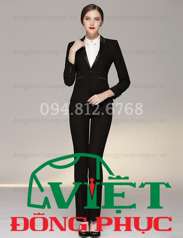 May vest nữ đồng phục form dáng đẹp, chất liệu cao cấp