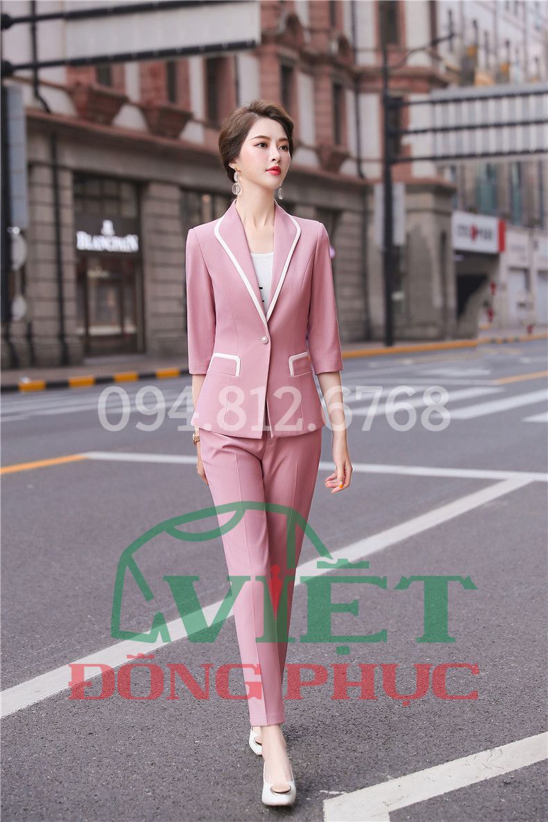 May vest nữ đồng phục form dáng đẹp, chất liệu cao cấp