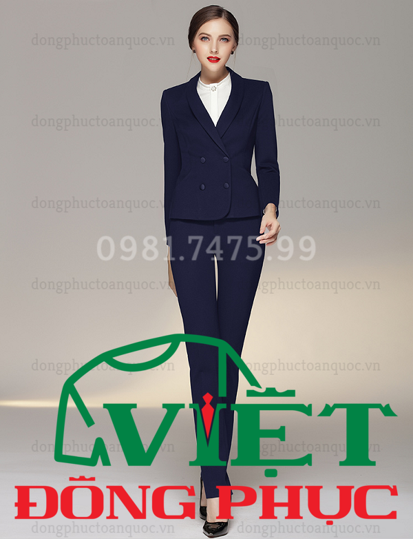 May vest nữ đồng phục form dáng đẹp, chất liệu cao cấp