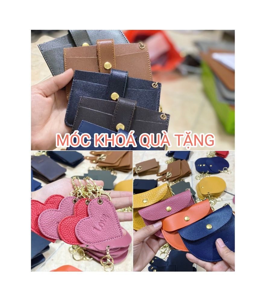 Xưởng Trường Chinh chuyên sản xuất ví da BÒ, túi xách, dây,......