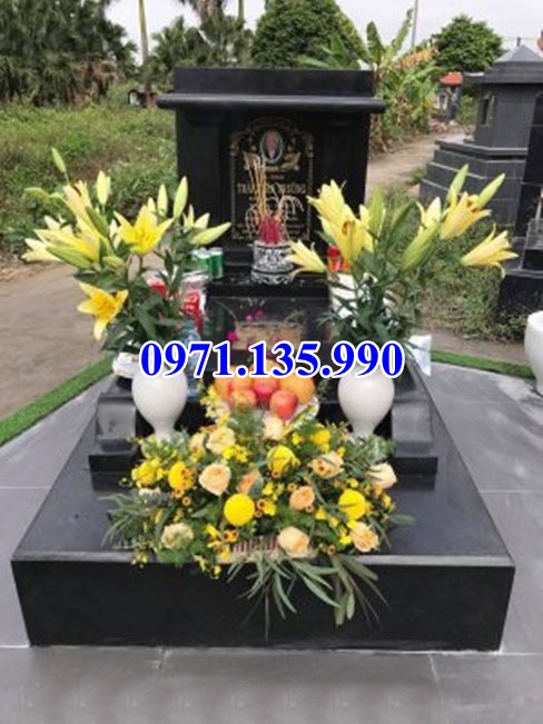 Mẫu mộ đá hoa cương đẹp bán tại quảng trị lăng mộ bằng đá để tro cốt