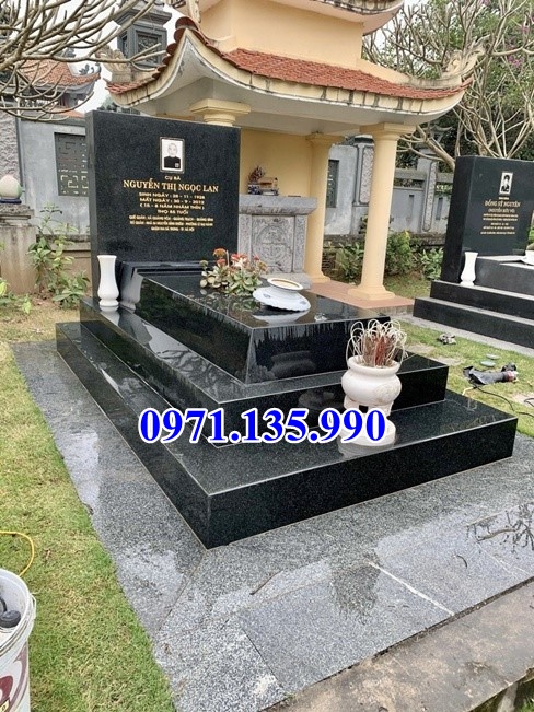 Mẫu mộ đá hoa cương đẹp bán tại quảng ninh lăng mộ bằng đá để tro cốt