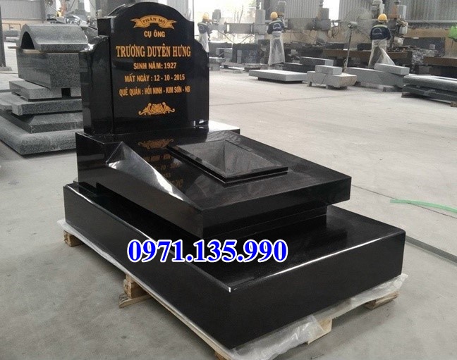 Mẫu mộ đá hoa cương đẹp bán tại quảng ninh lăng mộ bằng đá để tro cốt