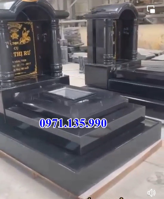 Mẫu mộ đá hoa cương đẹp bán tại bắc ninh lăng mộ bằng đá