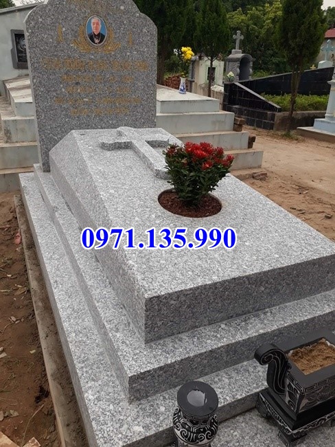 Mẫu mộ đá hoa cương đẹp bán tại bắc ninh lăng mộ bằng đá