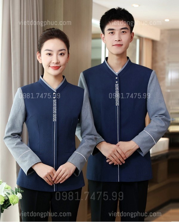 Xưởng may đồng phục buồng phòng Khách sạn thời trang, chuyên nghiệp