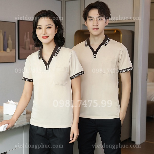 Xưởng may đồng phục buồng phòng Khách sạn thời trang, chuyên nghiệp