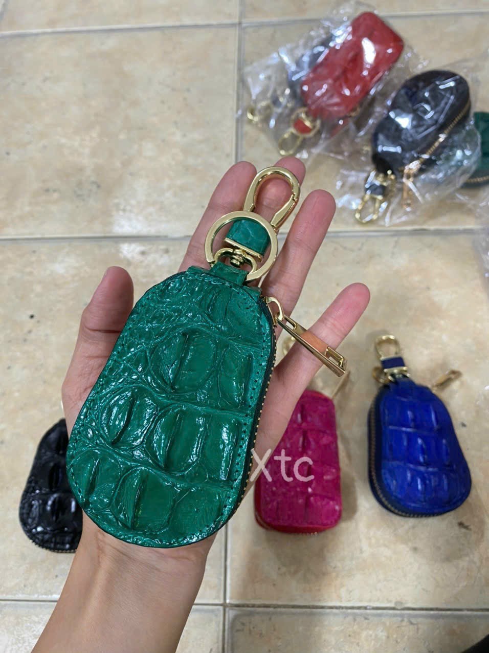 MÓC KHÓA DA CÁ SẤU THẬT,GIÁ TẬN XƯỞNG,KHÔNG QUA TRUNG GIAN