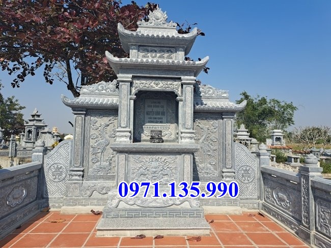 Mẫu khuôn viên lăng mộ bằng đá đẹp bán tại Phú Yên - Mộ đá đẹp