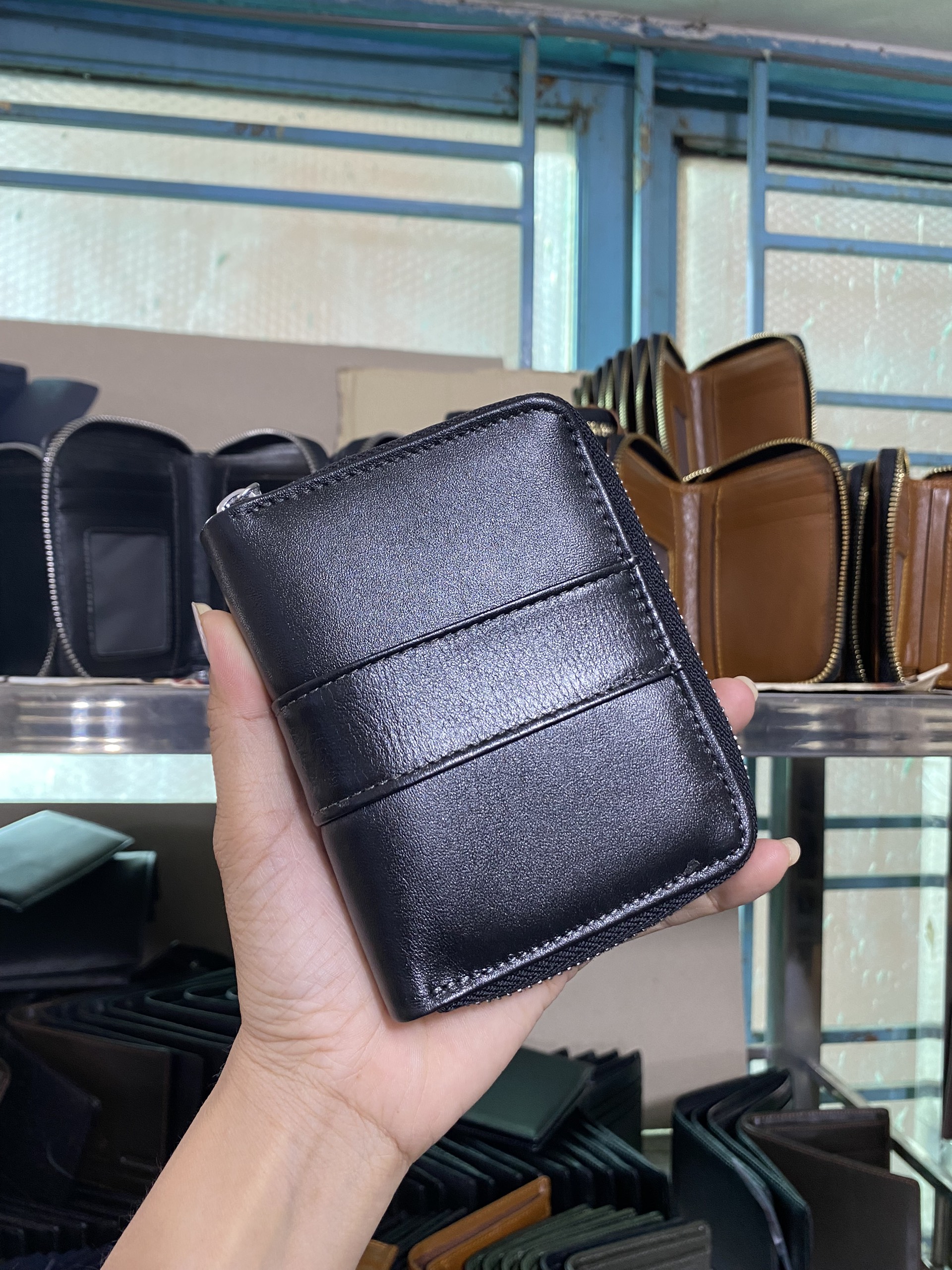 VÍ HỘP UNISEX SẢN XUẤT TẬN XƯỞNG,KHÔNG  QUA TRUNG GIAN