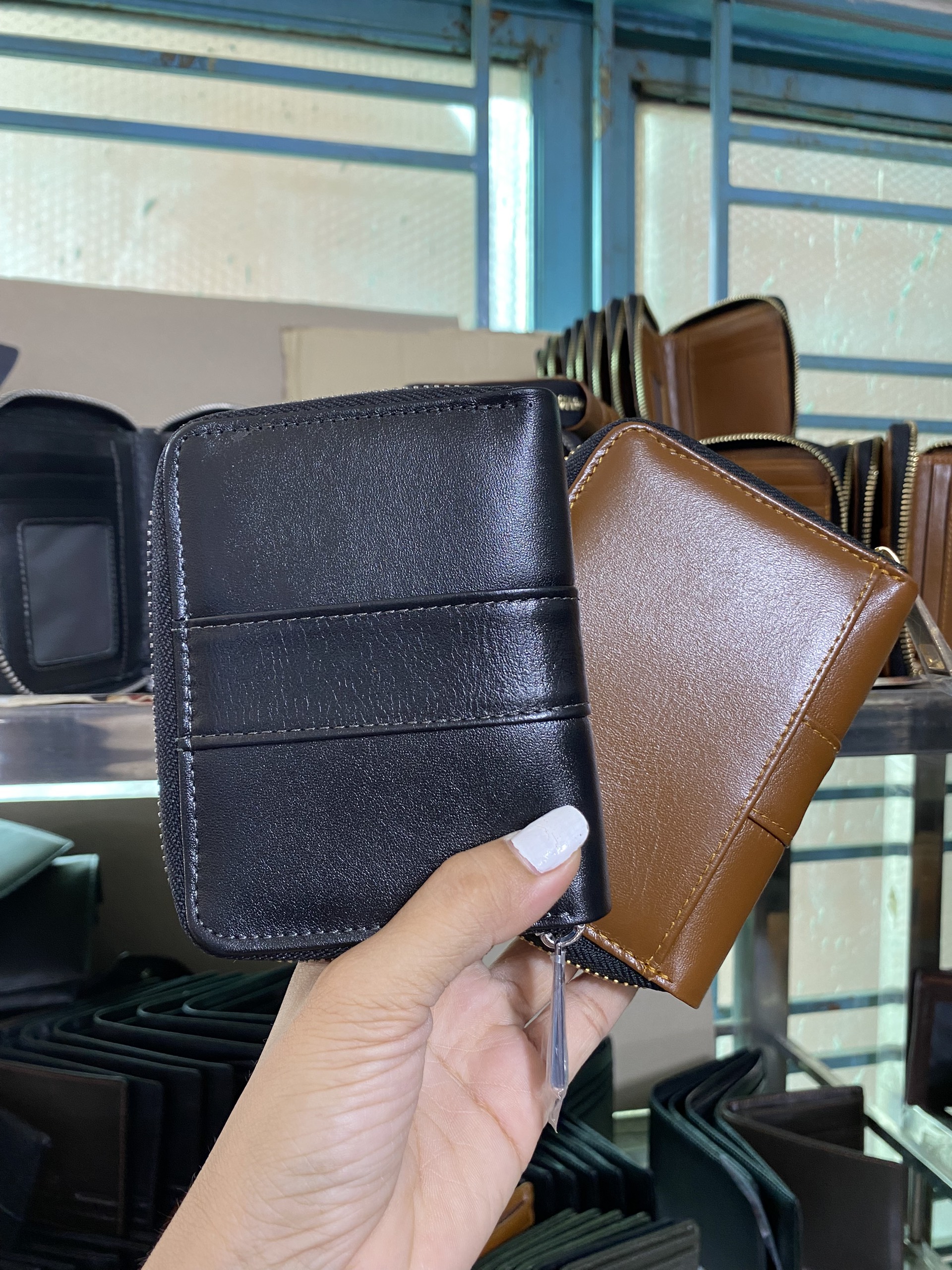 VÍ HỘP UNISEX SẢN XUẤT TẬN XƯỞNG,KHÔNG  QUA TRUNG GIAN