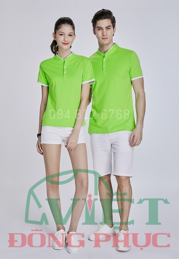 May áo thun đồng phục trẻ trung, chuyên nghiệp, giá rẻ