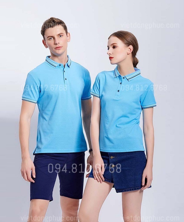 May áo thun đồng phục trẻ trung, chuyên nghiệp, giá rẻ