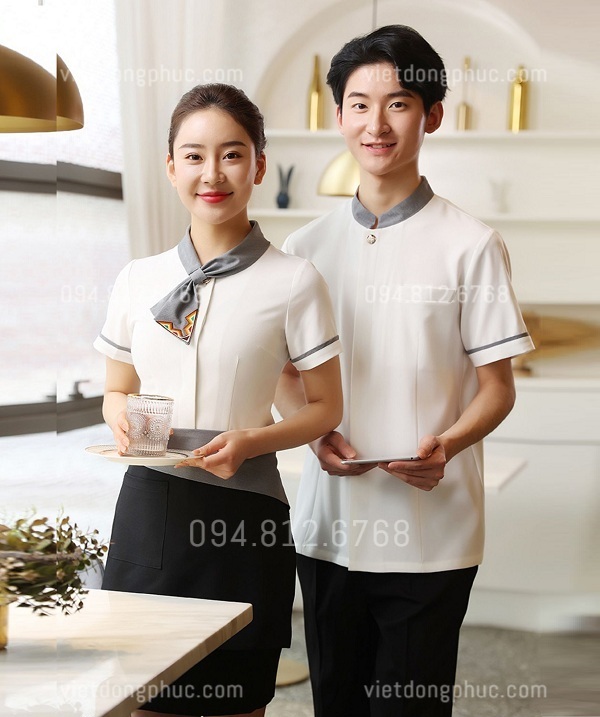 May quần áo nhà hàng - khách sạn thời trang, chất lượng