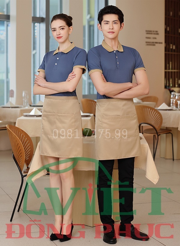 May quần áo nhà hàng - khách sạn thời trang, chất lượng