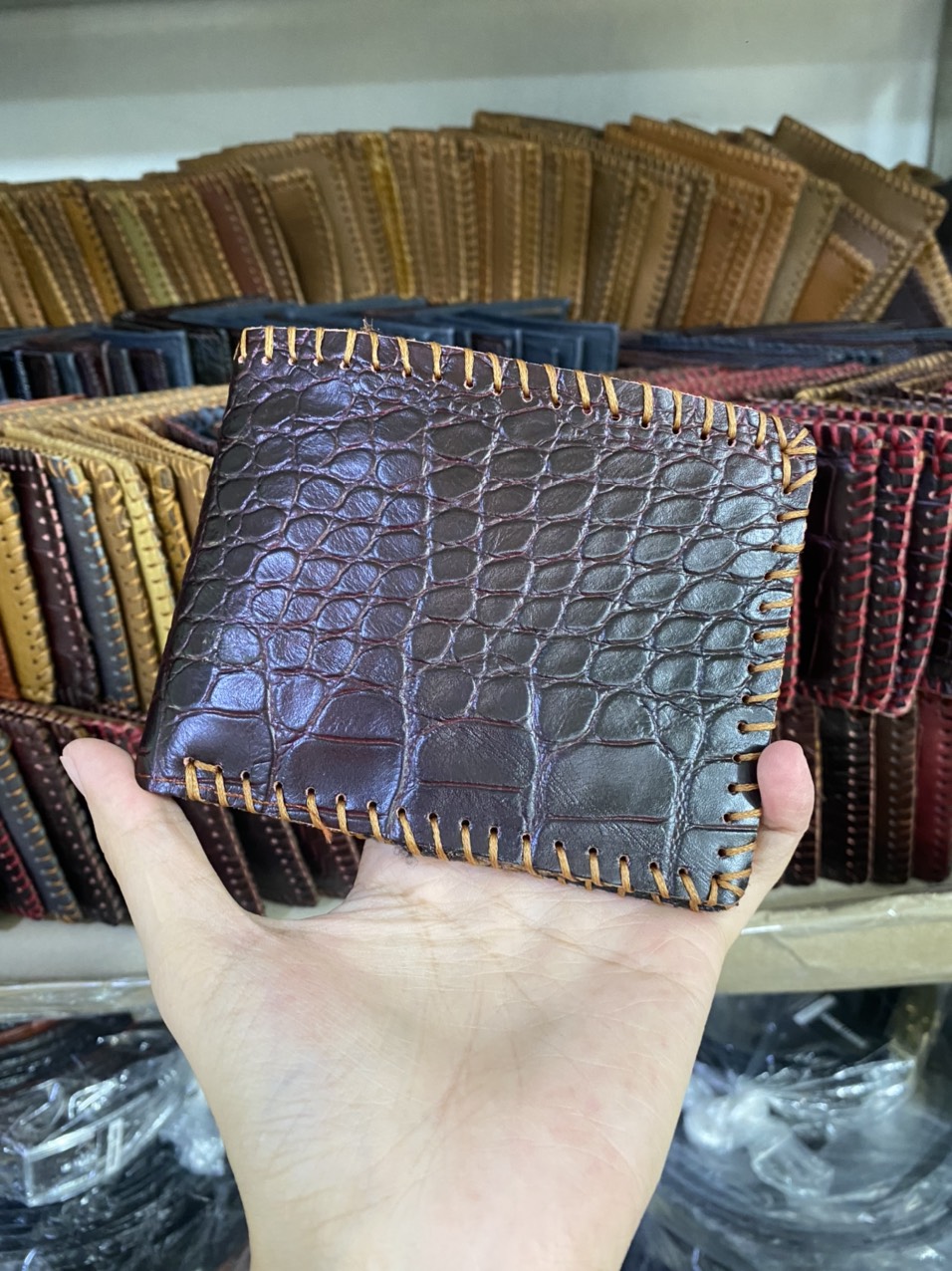 VÍ SALE 45K SALE SẬP SÀN FULL DA BÒ 100%