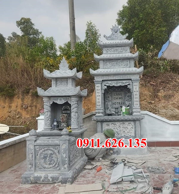Mẫu lăng mộ đá tự nhiên đẹp bán tại ninh thuận để tro cốt