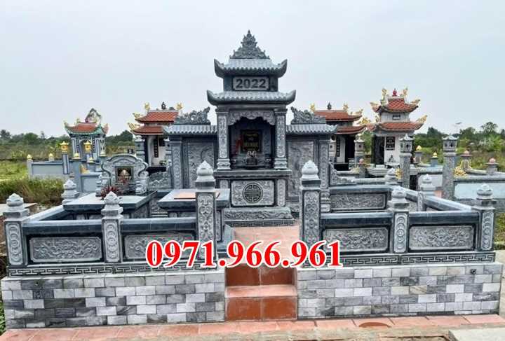 Mẫu lăng mộ đá tự nhiên nguyên khối đẹp bán tại Bình Thuận để tro cốt