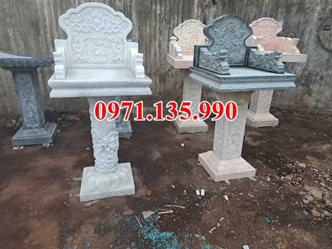 23 mẫu bàn thờ thiên đá đẹp bán tại hưng yên có mái không mái che
