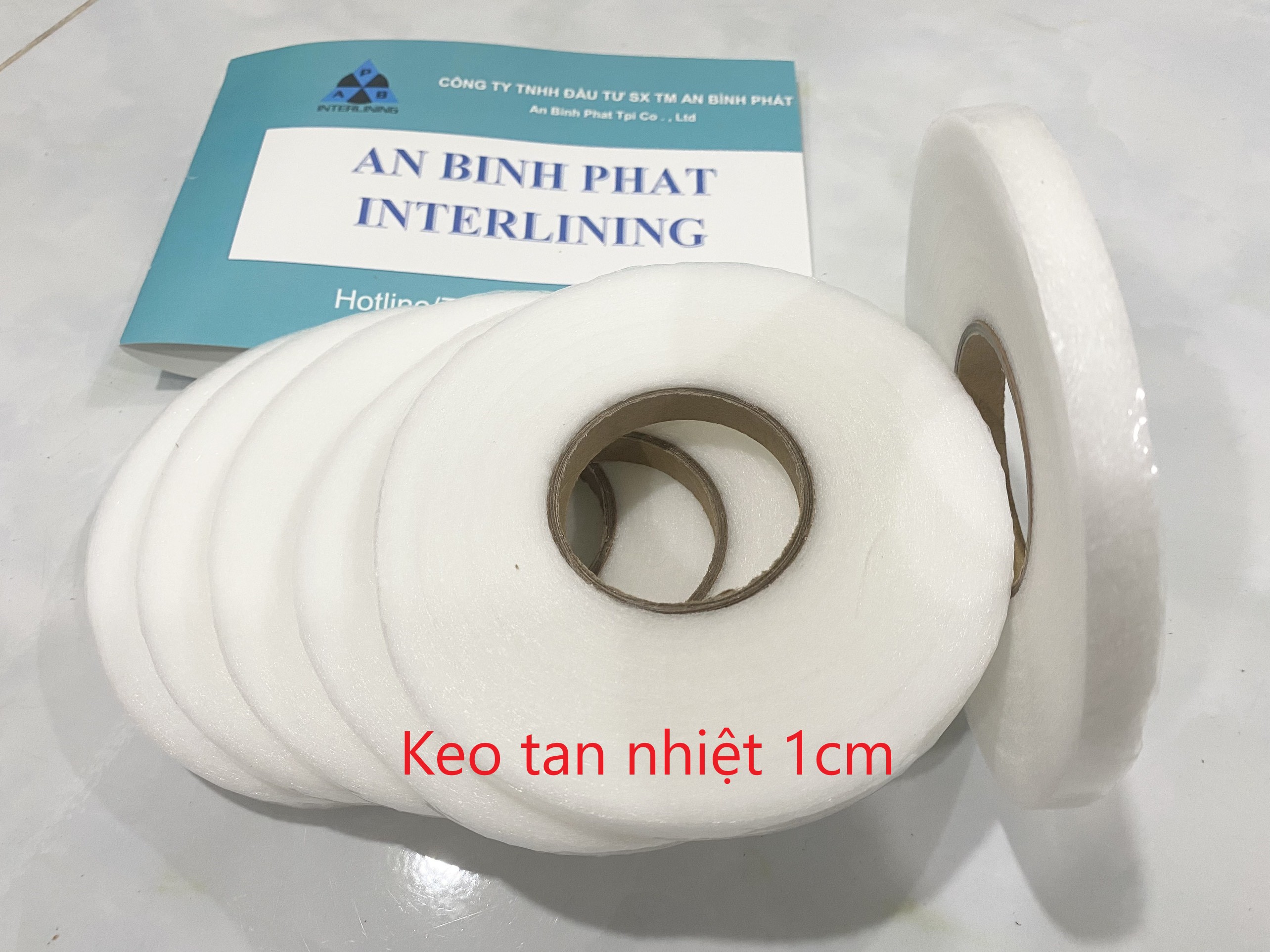 TPHCM - Sỉ lẻ keo tan nhiệt cắt sẵn cuộn 1cm, 2cm