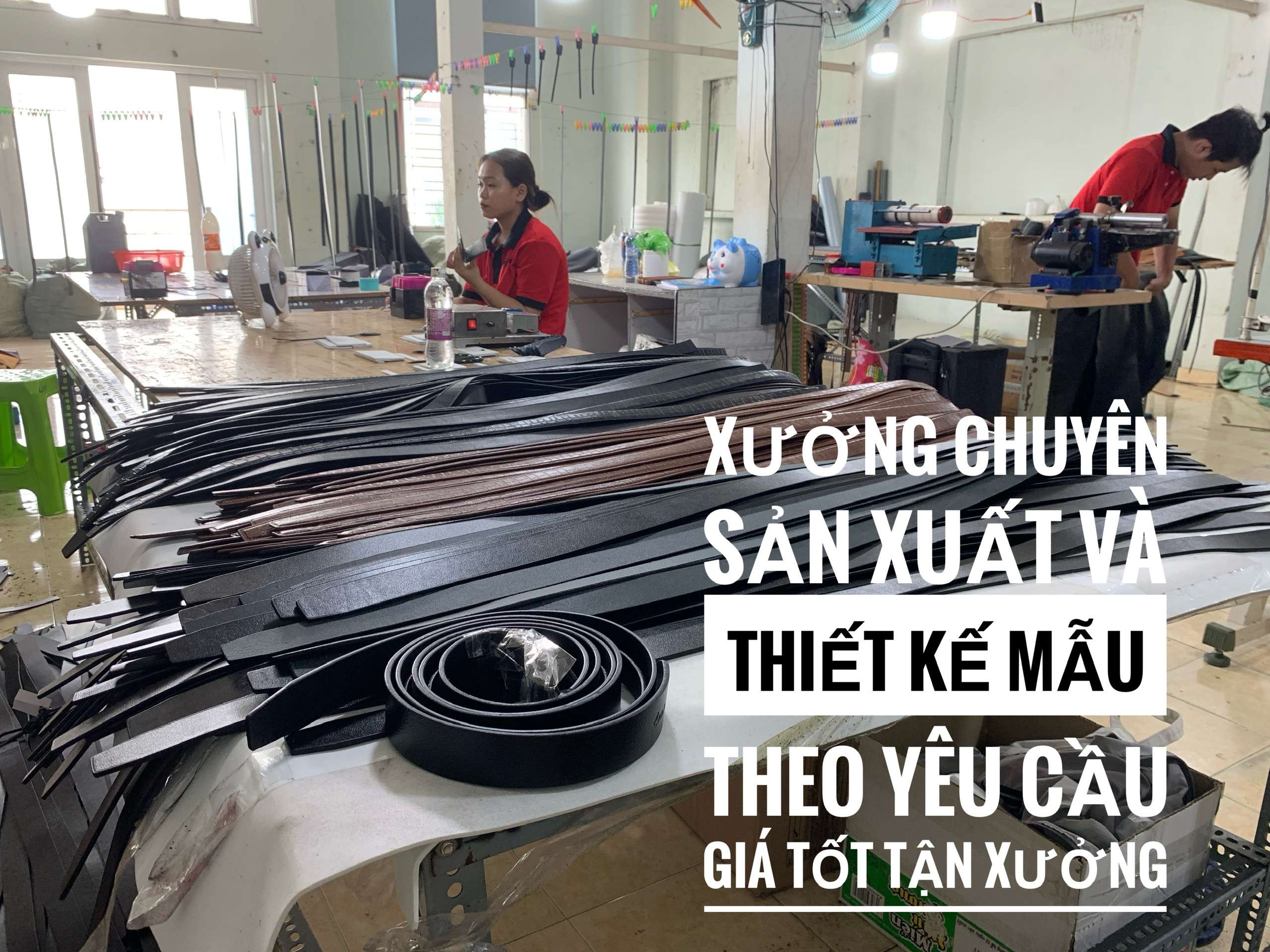 XƯỞNG THIẾT KẾ VÀ SẢN XUẤT TRỰC TIẾP CÁC SẢN PHẢM ĐỒ DA THẬT