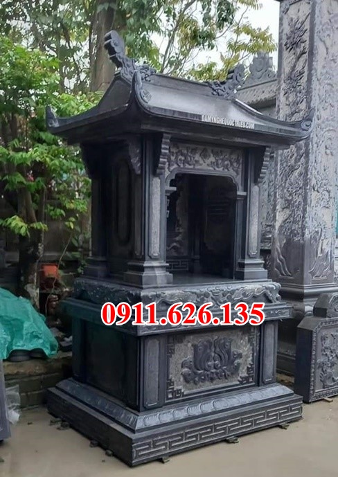 Miếu thờ đá - Mẫu miếu thờ bằng đá đơn giản đẹp bán tại Cao Bằng