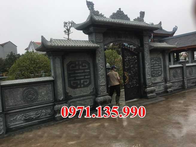 Cổng đá nhà thờ - Mẫu cổng bằng đá xanh đẹp bán tại Ninh Thuận