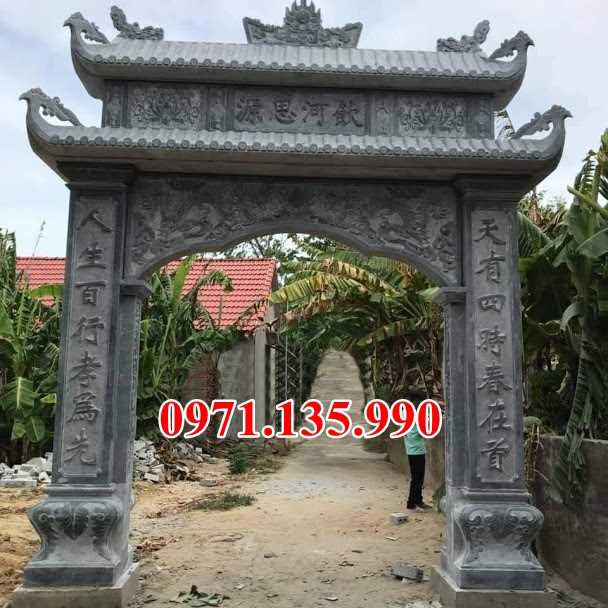 Cổng đá nhà thờ - Mẫu cổng bằng đá xanh đẹp bán tại Ninh Thuận