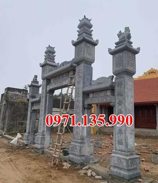 Cổng đá nhà thờ - Mẫu cổng bằng đá xanh đẹp bán tại Ninh Thuận