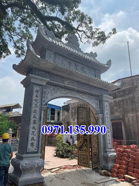 Cổng đá đẹp - Mẫu cổng bằng đá đơn giản đẹp bán tại Quảng Trị