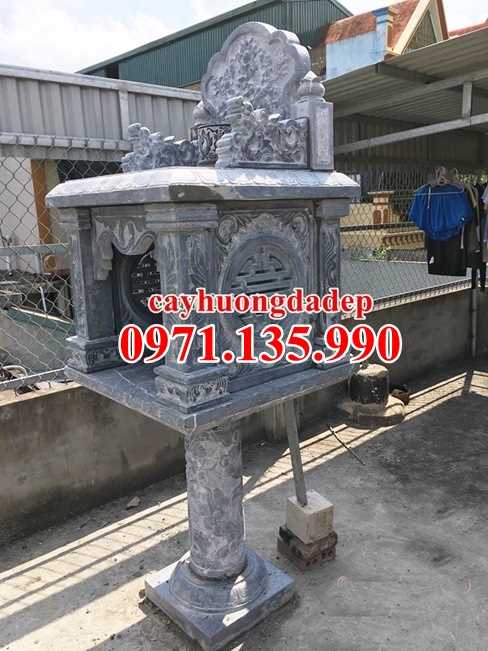 Bàn thờ thiên đá đẹp - Mẫu bàn thờ thiên bằng đá xanh bán Vĩnh Long