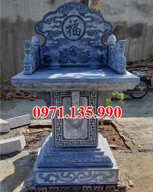 Bàn thờ thiên đá đẹp - Mẫu bàn thờ thiên bằng đá xanh bán Vĩnh Long