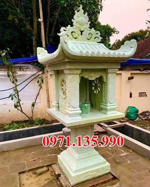 34 Cây hương bằng đá - Mẫu miếu bàn thờ thiên đá đẹp bán tại Cao Bằng