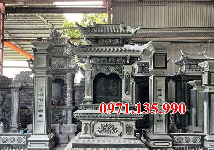 Lăng thờ đá - Mẫu củng kỳ đài thờ bằng đá đơn giản đẹp bán Bắc Ninh